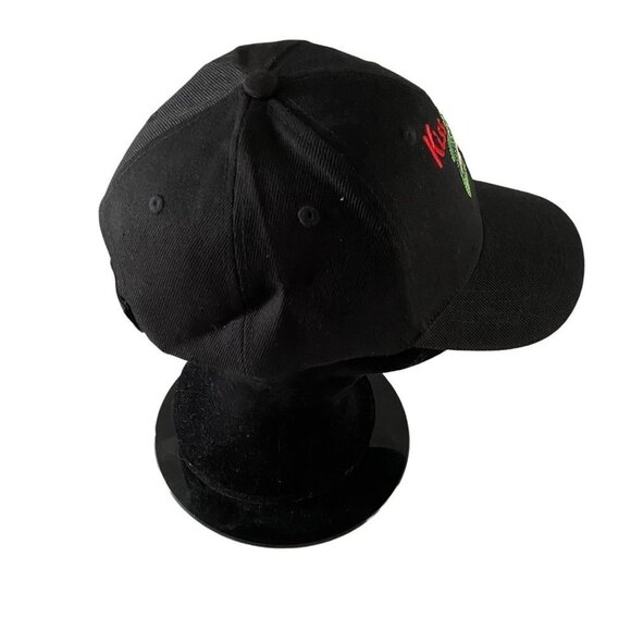 Kiss My Bass Fishing Hat Cap with Adjustable Back Black NEW - Picture 3 of 9